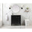 Elegant Kitchen/Bath Bennett 32" Single Bathroom Vanity, Black