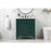 Elegant Kitchen/Bath Bennett 32" Single Bathroom Vanity, Green