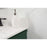 Elegant Bennett 32" Single Bathroom Vanity, Green/Backsplash