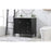 Elegant Kitchen/Bath Bennett 36" Single Bathroom Vanity, Black