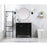 Elegant Kitchen/Bath Bennett 36" Single Bathroom Vanity, Black