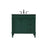 Elegant Kitchen/Bath Bennett 36" Single Bathroom Vanity, Green - VF31836GN