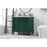 Elegant Kitchen/Bath Bennett 36" Single Bathroom Vanity, Green