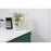 Elegant Bennett 36" Single Bathroom Vanity, Green/Backsplash
