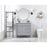 Elegant Kitchen/Bath Bennett 36" Single Bathroom Vanity, Grey