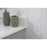 Elegant Bennett 36" Single Bathroom Vanity, Grey/Backsplash