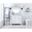 Elegant Kitchen/Bath Bennett 36" Single Bathroom Vanity, White