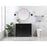 Elegant Bennett 36" Single Bathroom Vanity, White/Backsplash
