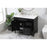 Elegant Kitchen/Bath Bennett 42" Single Bathroom Vanity, Black