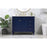 Elegant Bennett 42" Single Bathroom Vanity, Blue/Backsplash