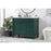 Elegant Kitchen/Bath Bennett 42" Single Bathroom Vanity, Green