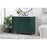 Elegant Bennett 42" Single Bathroom Vanity, Green/Backsplash