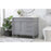 Elegant Bennett 42" Single Bathroom Vanity, Grey/Backsplash