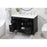 Elegant Kitchen/Bath Bennett 48" Single Bathroom Vanity, Black