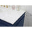 Elegant Kitchen/Bath Bennett 48" Single Bathroom Vanity, Blue