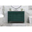 Elegant Kitchen/Bath Bennett 48" Single Bathroom Vanity, Green