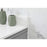 Elegant Bennett 48" Single Bathroom Vanity, Grey/Backsplash