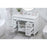 Elegant Bennett 48" Single Bathroom Vanity, White/Backsplash