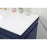 Elegant Kitchen/Bath Bennett 60" Single Bathroom Vanity, Blue