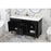Elegant Kitchen/Bath Bennett 60" Double Bathroom Vanity, Black