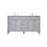 Elegant Kitchen/Bath Bennett 60" Double Bathroom Vanity, Grey - VF31860DGR