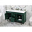 Elegant Kitchen/Bath Bennett 60" Single Bathroom Vanity, Green