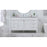 Elegant Kitchen/Bath Bennett 60" Single Bathroom Vanity, White