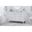 Elegant Kitchen/Bath Bennett 60" Single Bathroom Vanity, White