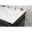 Elegant Kitchen/Bath Bennett 72" Double Bathroom Vanity, Black