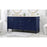 Elegant Kitchen/Bath Bennett 72" Double Bathroom Vanity, Blue