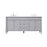 Elegant Kitchen/Bath Bennett 72" Double Bathroom Vanity, Grey - VF31872DGR