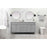 Elegant Kitchen/Bath Bennett 72" Double Bathroom Vanity, Grey
