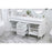 Elegant Kitchen/Bath Bennett 72" Double Bathroom Vanity, White