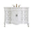 Elegant Oakland 48" Single Vanity, Antique White/Ivory Marble - VF38848AW-VW