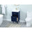 Elegant Kitchen/Bath Boise 18" Bathroom Vanity, Blue