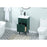 Elegant Kitchen/Bath Boise 18" Bathroom Vanity, Green