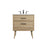 Elegant Kitchen/Bath Boise 30" Single Bathroom Vanity, Mango Wood - VF41030MW