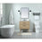 Elegant Kitchen/Bath Boise 30" Single Bathroom Vanity, Mango Wood