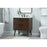 Elegant Kitchen/Bath Boise 30" Single Bathroom Vanity, Walnut