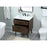 Elegant Kitchen/Bath Boise 30" Single Bathroom Vanity, Walnut