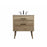 Elegant Kitchen/Bath Boise 30" Single Bathroom Vanity, Natural Oak - VF41030NT