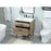 Elegant Kitchen/Bath Boise 30" Single Bathroom Vanity, Natural Oak