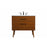 Elegant Kitchen/Bath Boise 36" Single Bathroom Vanity, Teak - VF41036MTK