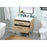 Elegant Kitchen/Bath Boise 36" Single Bathroom Vanity, Mango Wood
