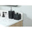 Elegant Boise 36" Single Bathroom Vanity, Mango Wood/Backsplash