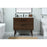 Elegant Kitchen/Bath Boise 36" Single Bathroom Vanity, Walnut