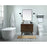 Elegant Kitchen/Bath Boise 36" Single Bathroom Vanity, Walnut