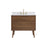 Elegant Boise 36" Bathroom Vanity, Walnut Brown/Backsplash - VF41036WB-BS