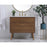 Elegant Boise 36" Bathroom Vanity, Walnut Brown/Backsplash