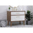 Elegant Kitchen/Bath Boise 36" Bathroom Vanity, White/Backsplash